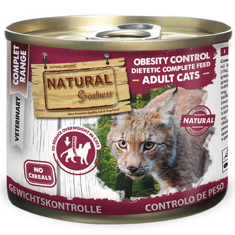 Natural Greatness Cat Obesity Control Dietetic Junior / Adult 200 Gr
