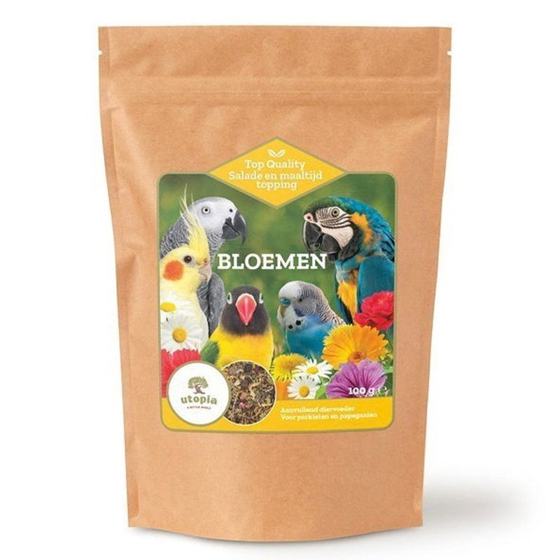 Utopia Salade En Maaltijd Topping Bloemen 100 Gr