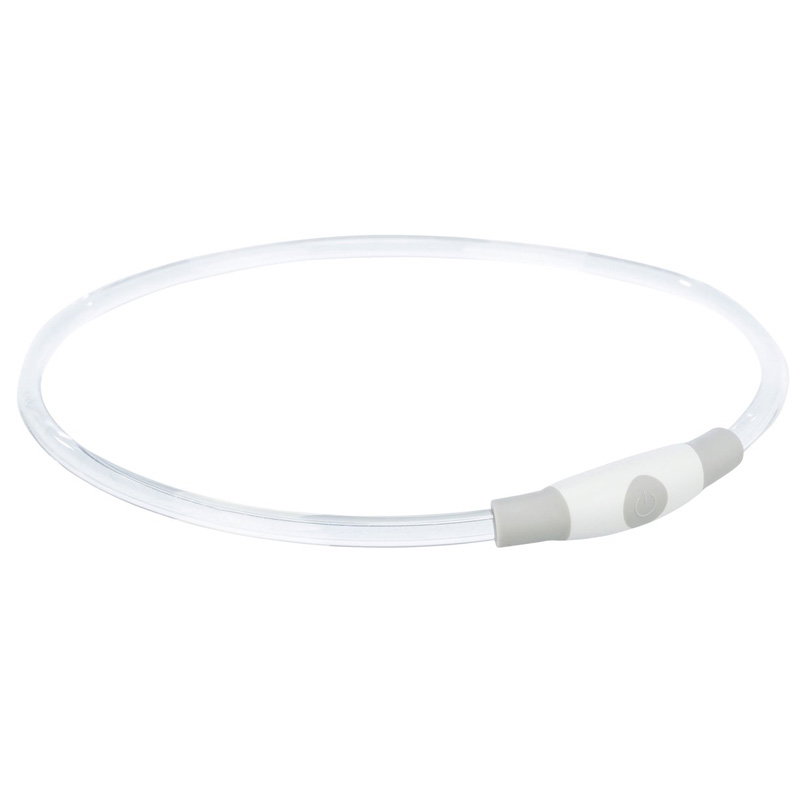 Trixie Lichtgevende Halsband Usb Flash Light Oplaadbaar Tpu Multi 40X0,8 Cm