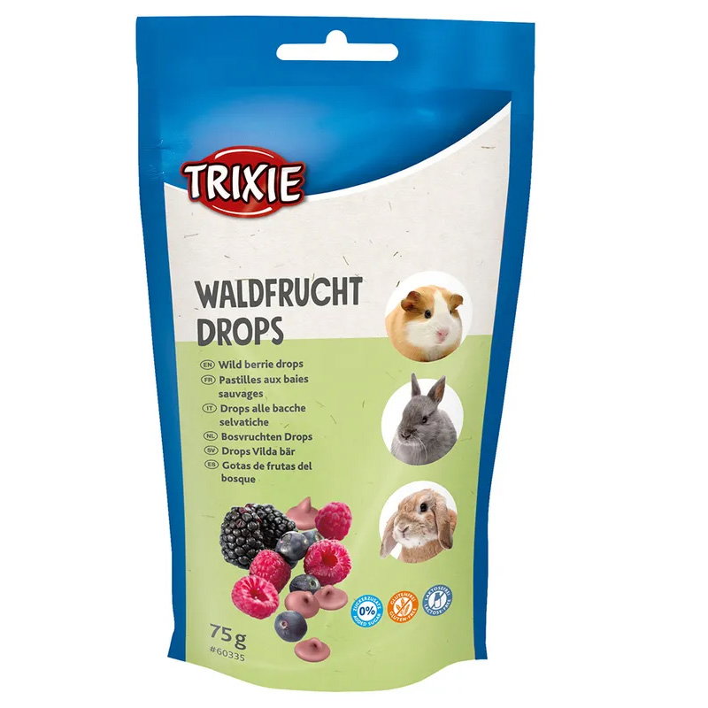 Trixie Knaagdier Drops Bosvruchten 75 Gr