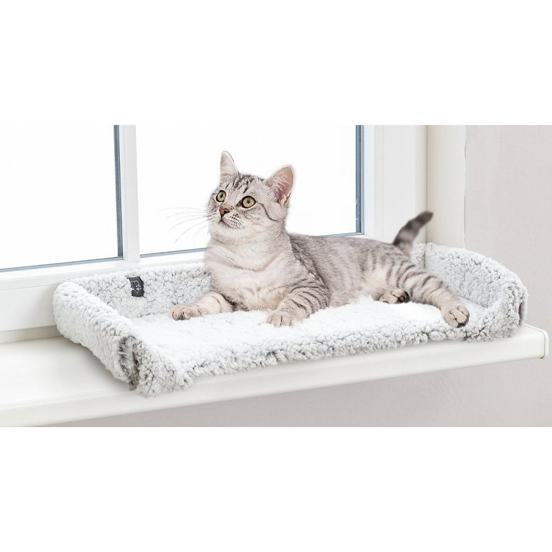 Trixie Ligmat Calida Voor Vensterbank Warmtereflecterend Wit-Grijs 60X25 Cm