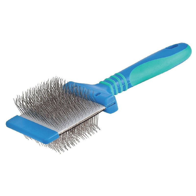 Vivog Borstel Dubbelzijdig Buigbaar Blauw L