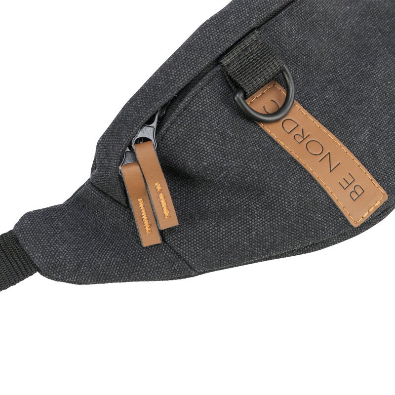 Trixie Be Nordic Heuptas Zwart 24X8X11 Cm Riem 50-165 Cm