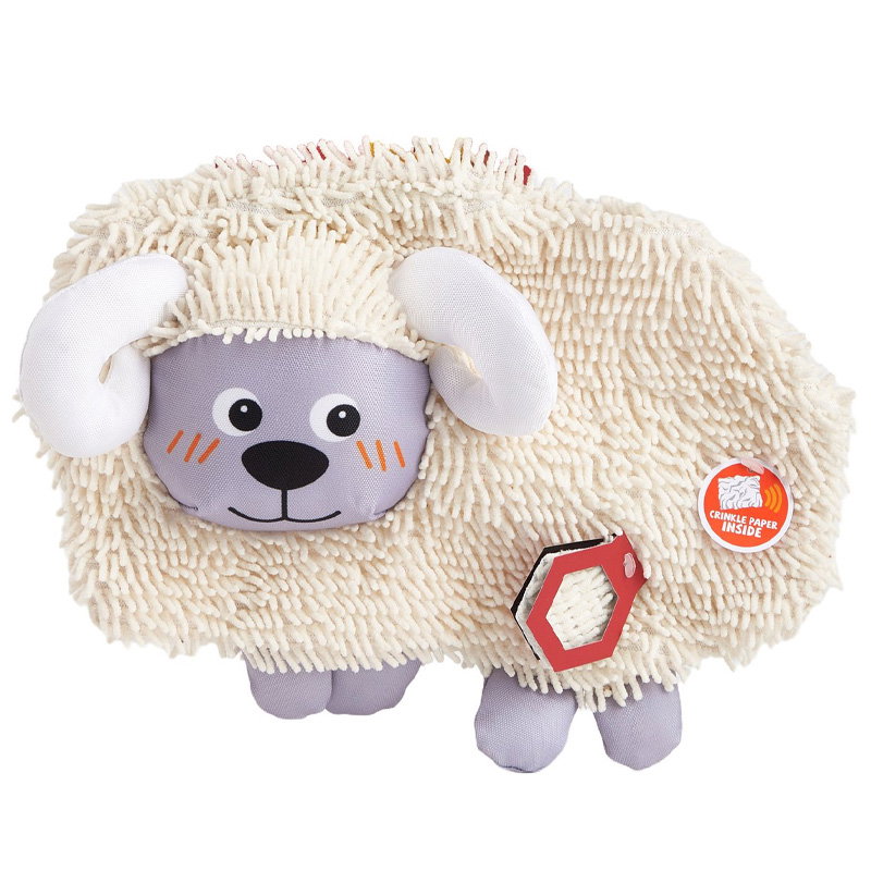 Fofos Crinkle Tough Schaap Zonder Vulling 33X25X7 Cm
