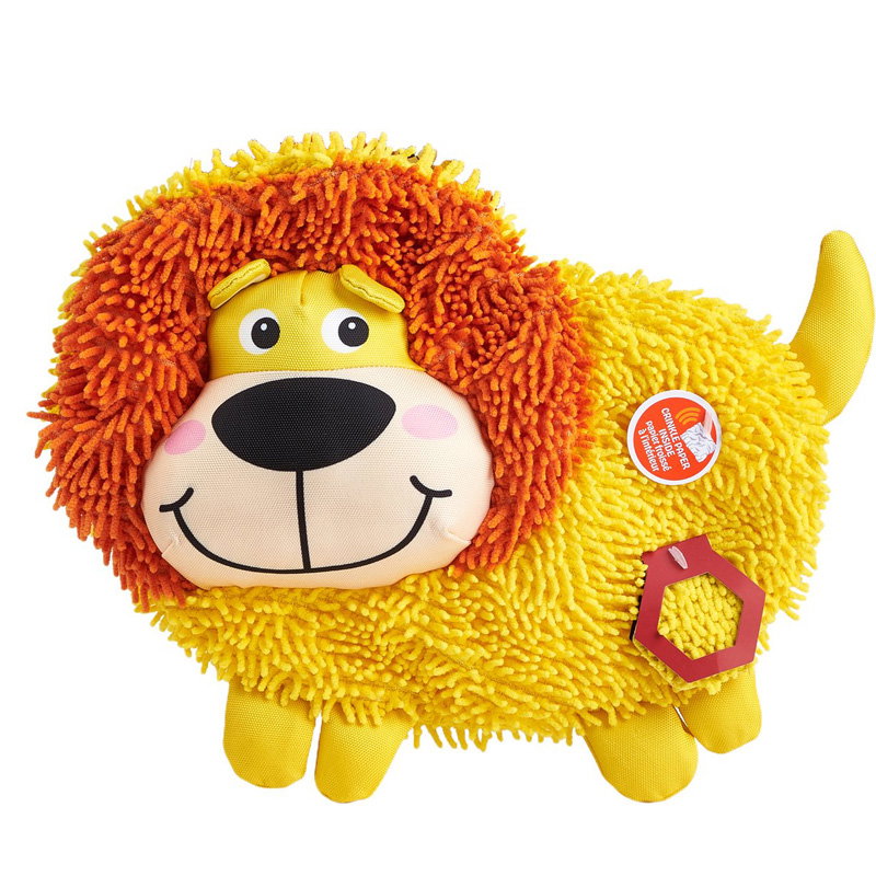 Fofos Crinkle Tough Leeuw Zonder Vulling 33X25X7 Cm