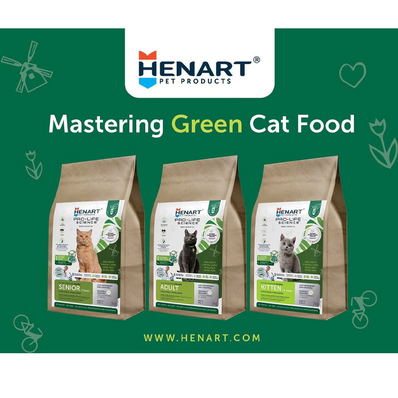 Henart Insect Cat Senior With Hem Eggshell Membrane 3 Kg