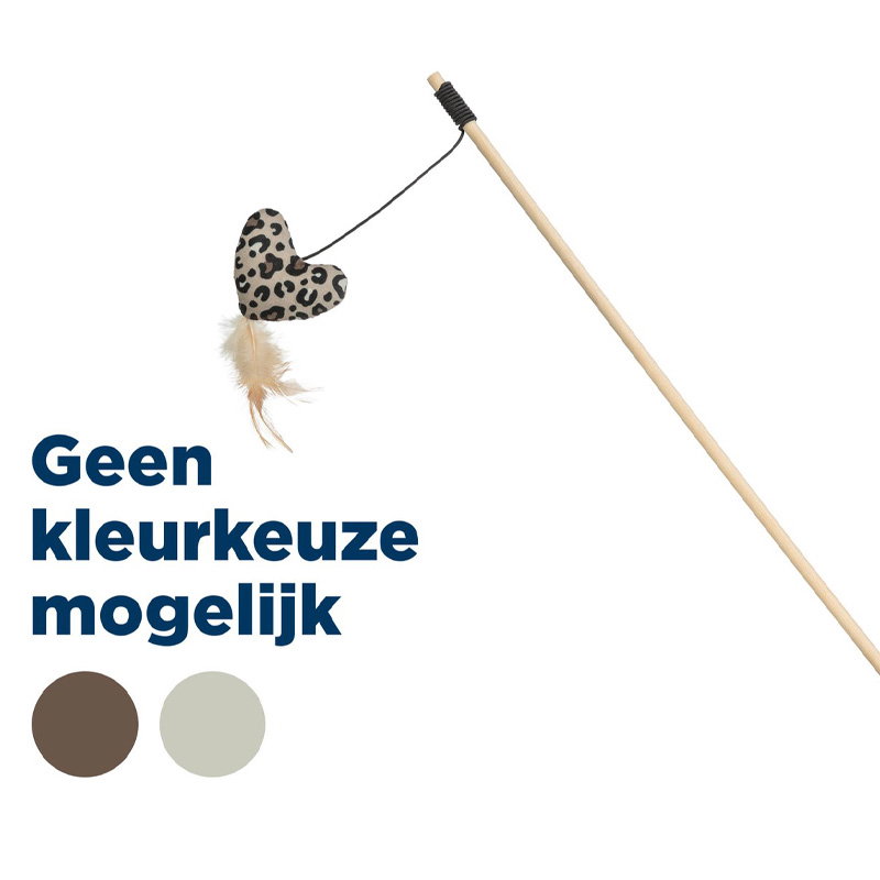 Trixie Kattenhengel Hart Hout / Katoen Met Kattenkruid / Catnip 50 Cm