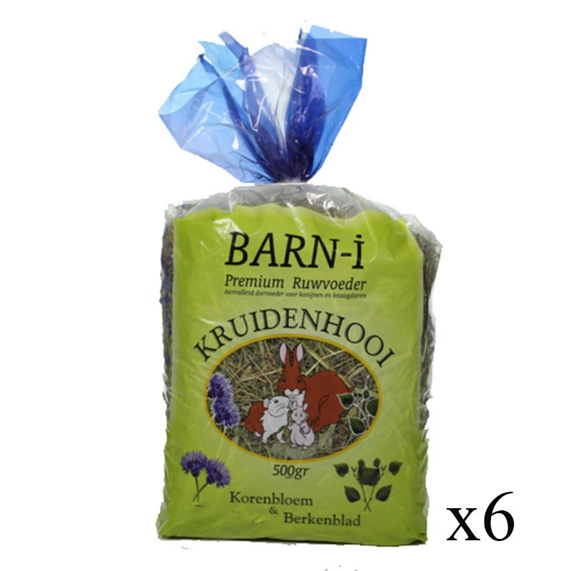Barn-I Kruidenhooi Korenbloem 6X500 Gr