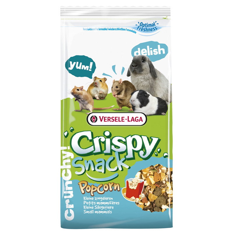 Versele-Laga Crispy Snack Met Popcorn 550 Gr
