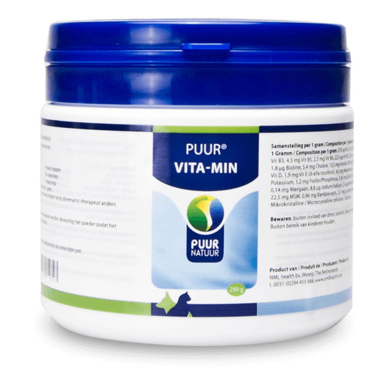 Puur Natuur Vita-Min (Vitaminen En Mineralen) Hond En Kat