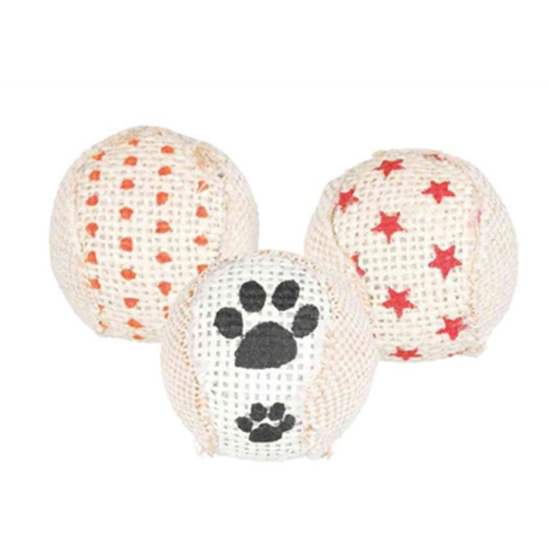 Trixie Ratel Ballen Jute 5X5X5 Cm 3 St