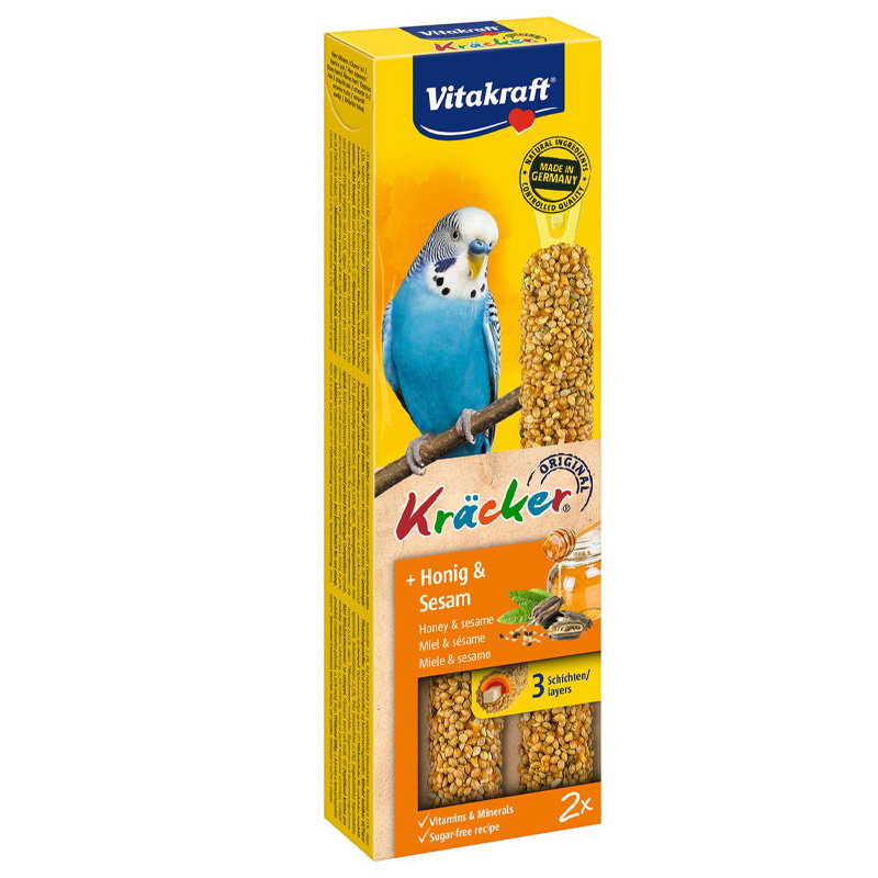 Vitakraft Parkiet Kracker Honing 2 In 1