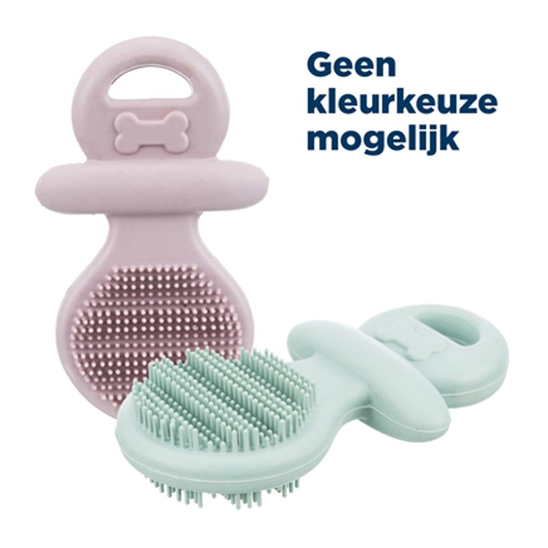 Trixie Junior Fopspeen Natuurrubber Assorti 9 Cm