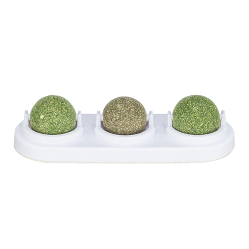 Trixie Speelballen Matatabi En Catnip Met Houder 5 Cm