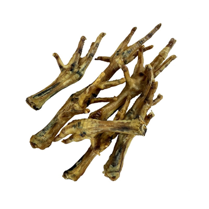 Petsnack Kippenpoten Gerookt Bruin 200 Gr