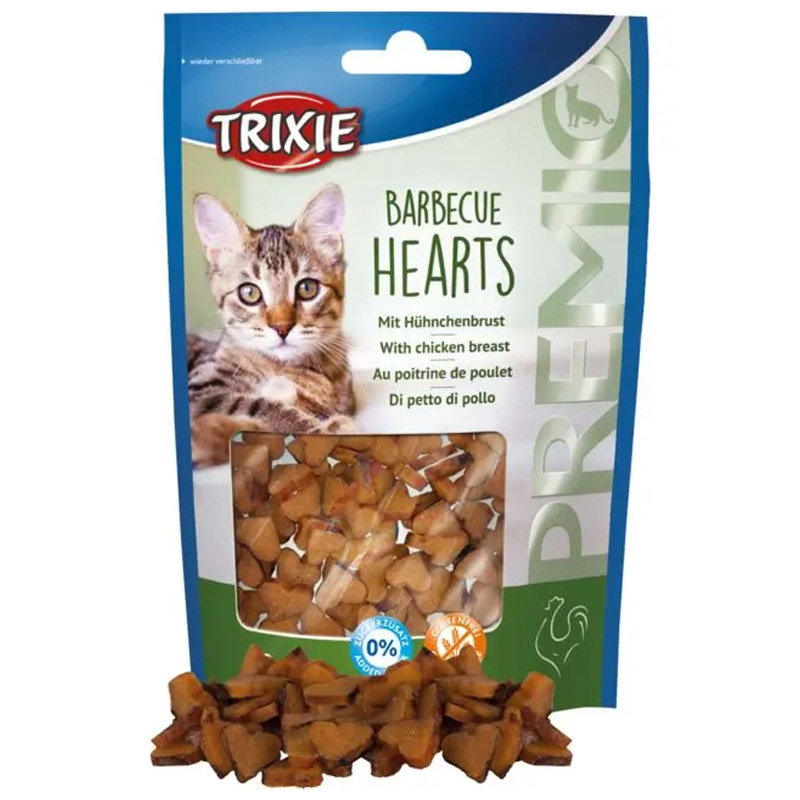Trixie Premio Barbecue Hearts 50 Gr