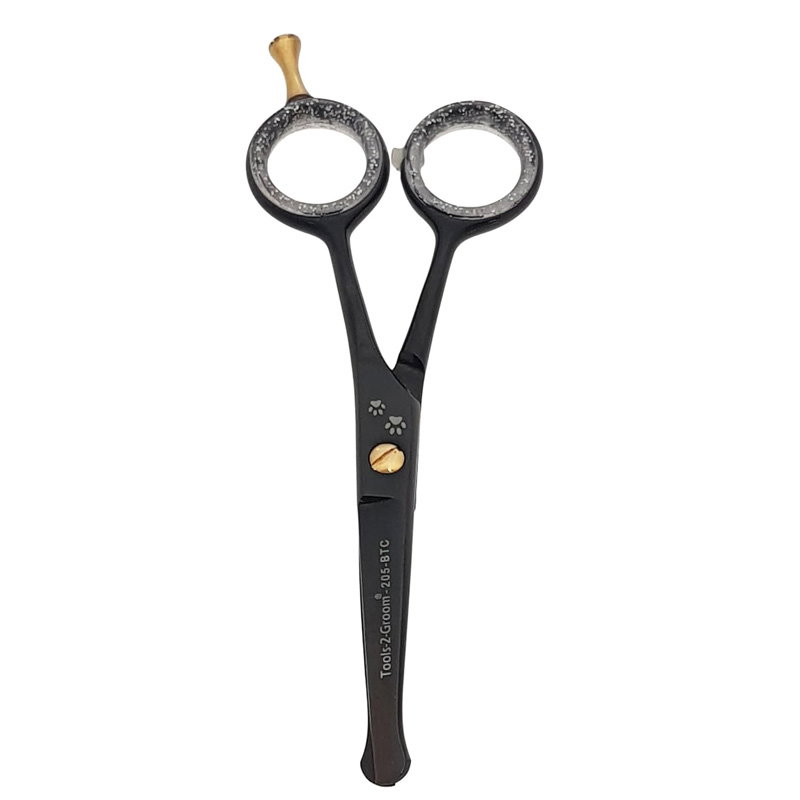 Tools-2-Groom Black Edge Potenschaar Gebogen 205-Btc 12,5 Cm