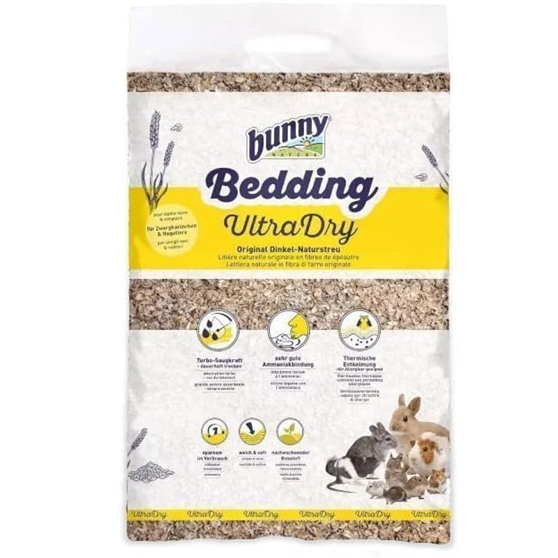 Bunny Nature Bunnybedding Ultra Dry Spelt 60 Ltr