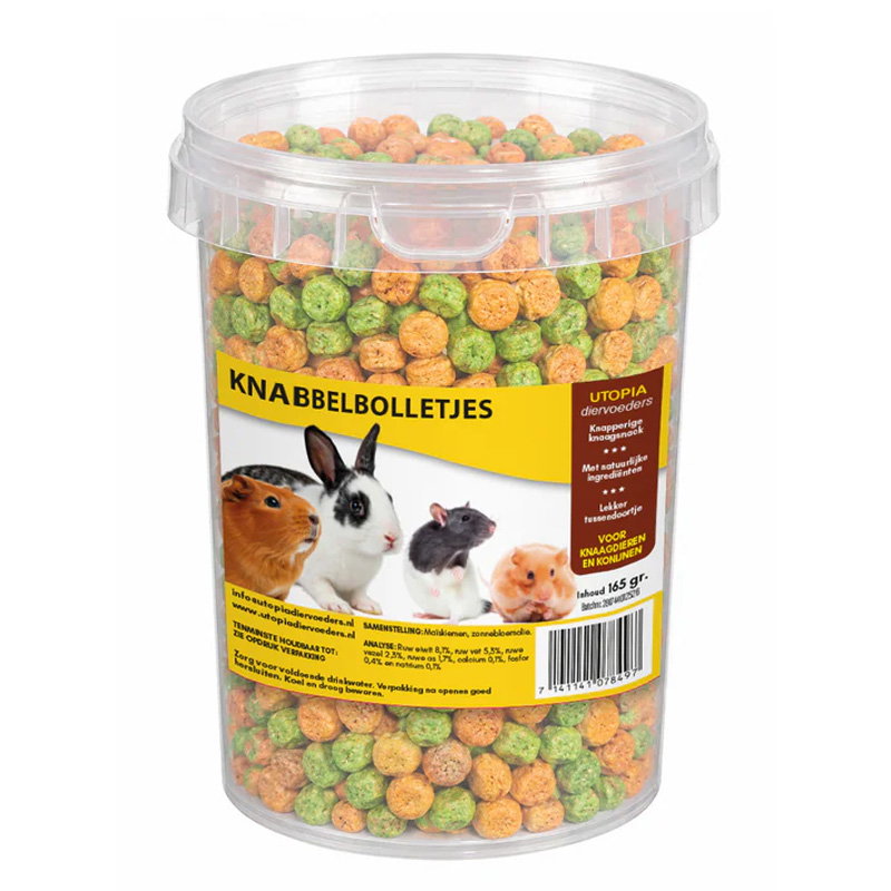 Utopia Knabbelbolletjes 165 Gr