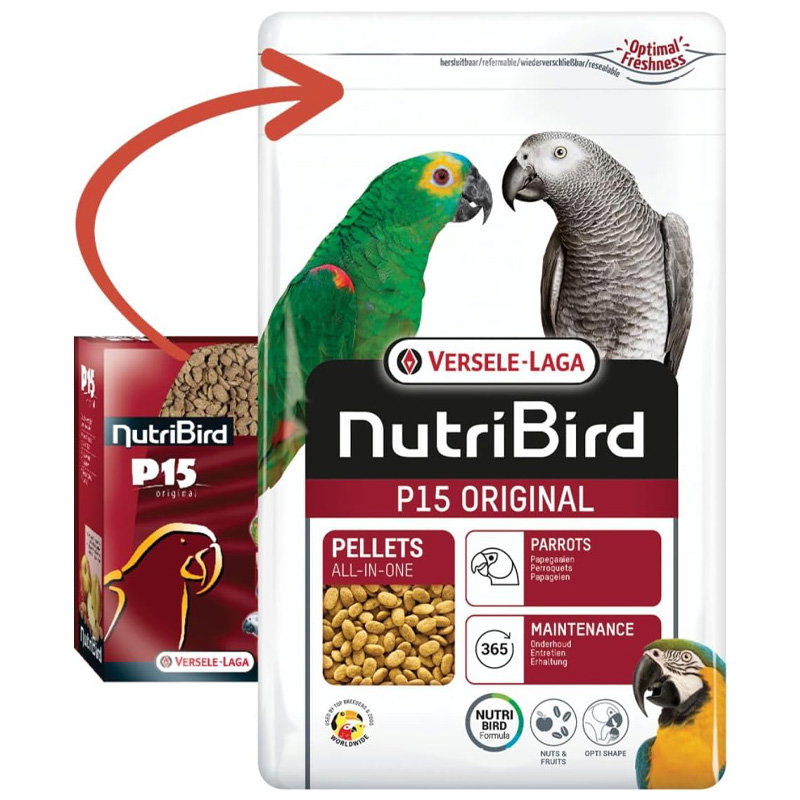 Nutribird P15 Original Onderhoudsvoeder