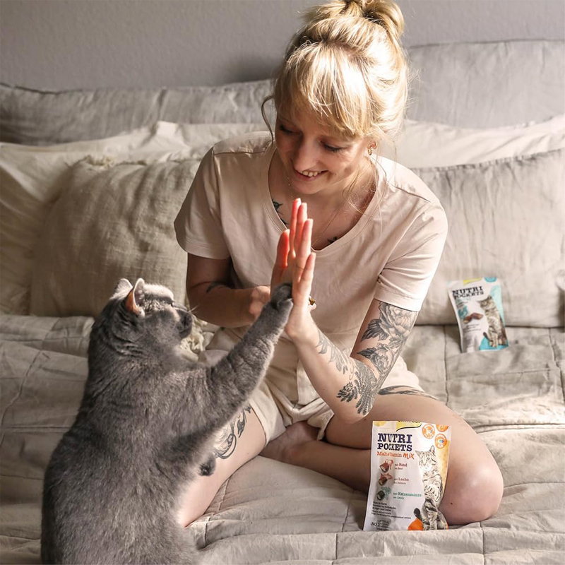 Gimcat Nutri Pockets Malt-Vitaminemix 150 Gr