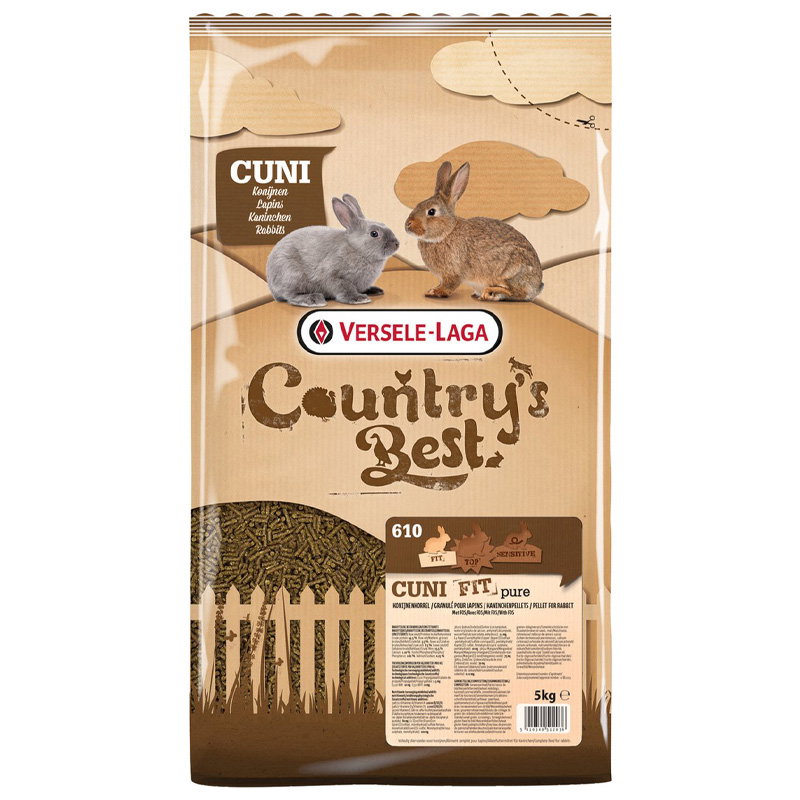 Cuni Fit Pure Konijnenkorrel 5 Kg