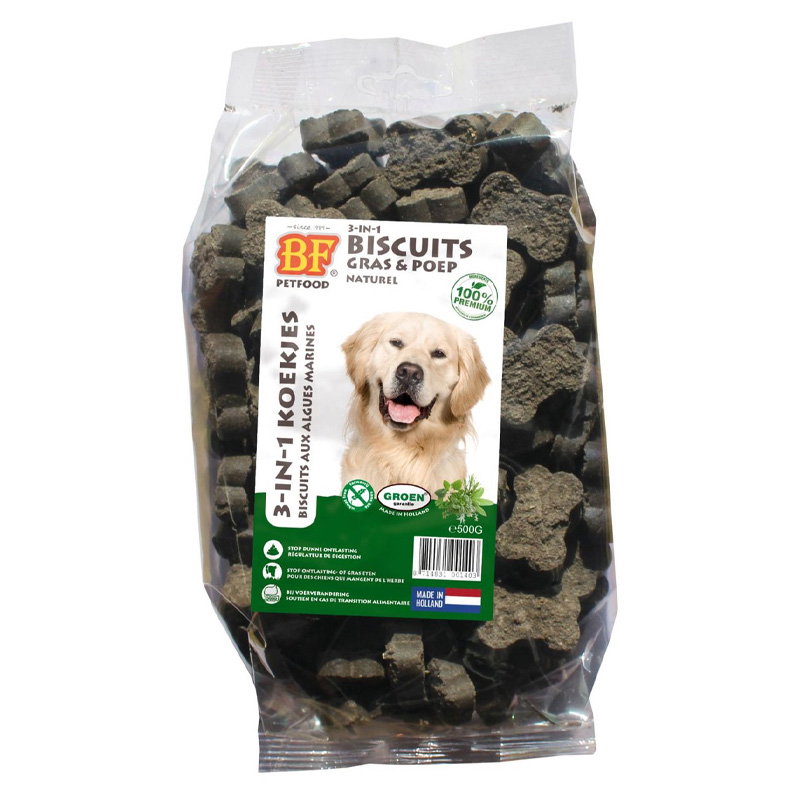 Bf Petfood 3 In 1 Hondenmineralenkoekjes Kruiden 500 Gr