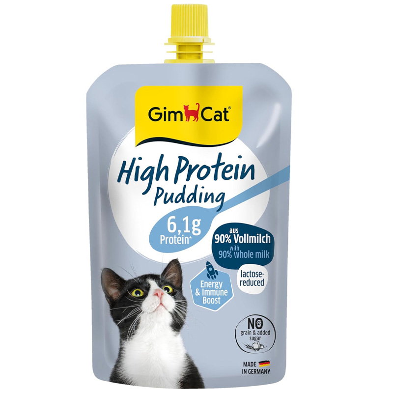 Gimcat High Protein Pudding Pouch Voor Katten 100 Gr