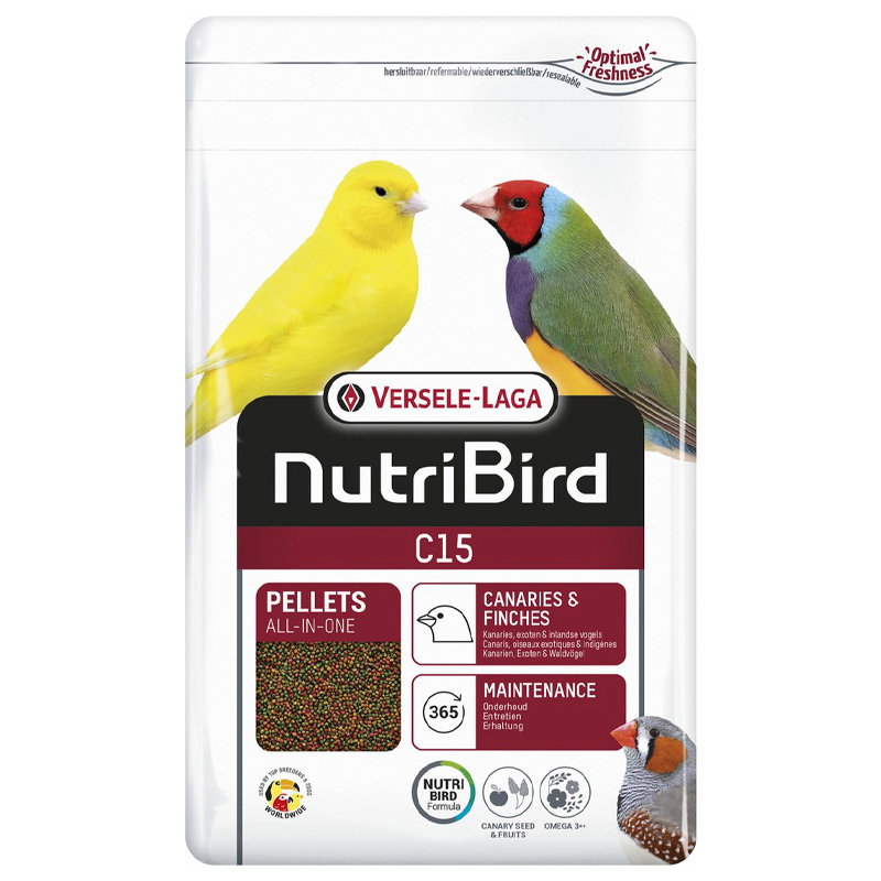 Nutribird C15 Onderhoudsvoeder 1 Kg