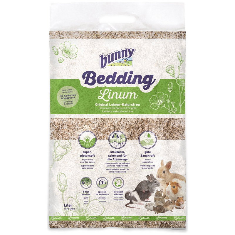 Bunny Nature Bunnybedding Linum Vlasvezel
