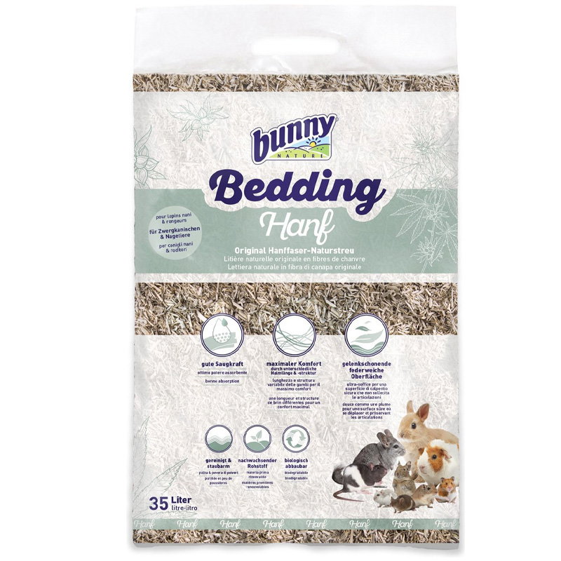 Bunny Nature Bunnybedding Hanf Hennepvezel