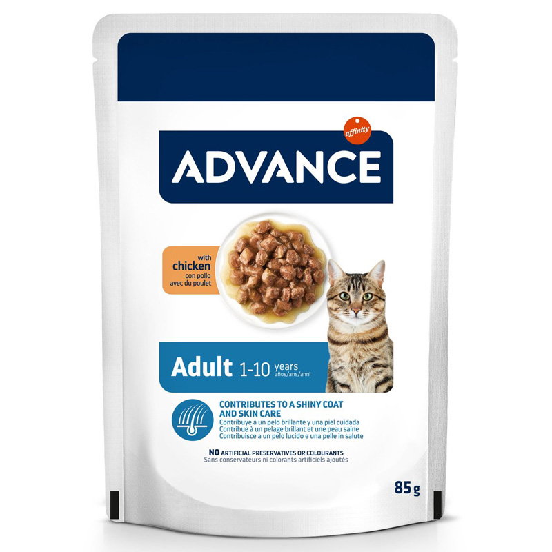 Advance Cat Adult Chicken 12X85 Gr
