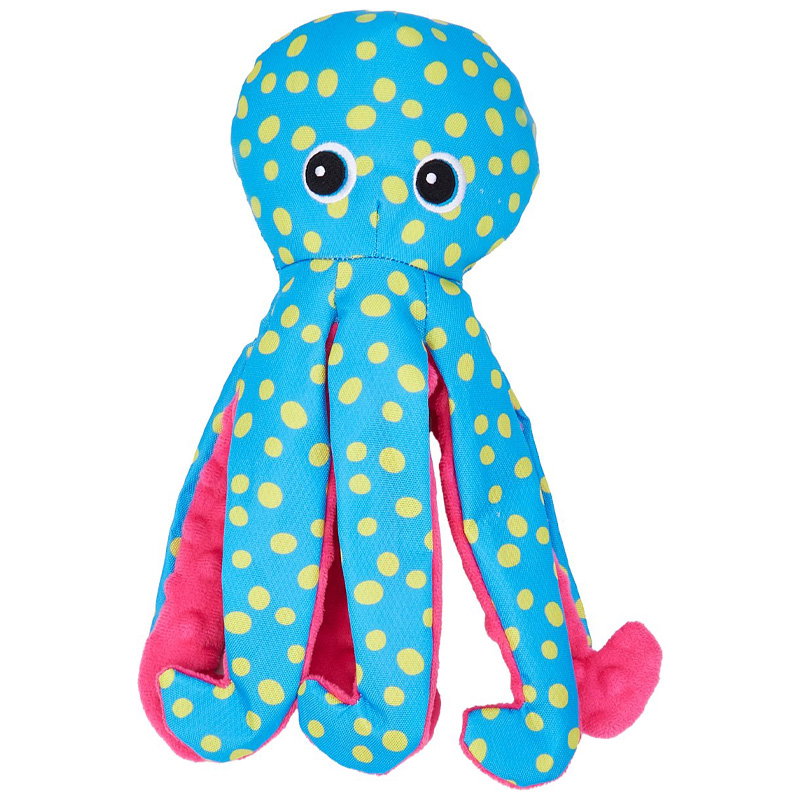 Fofos Sealife Octopus Gestipt Blauw 14X9X34 Cm