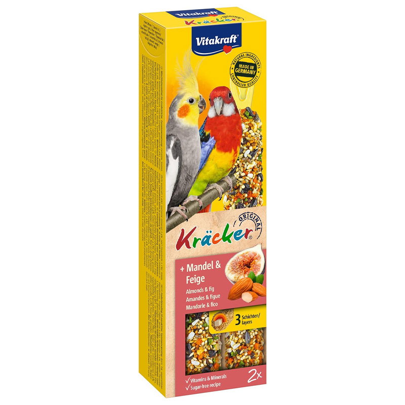 Vitakraft Valkparkiet Kracker Fruit 2 In 1