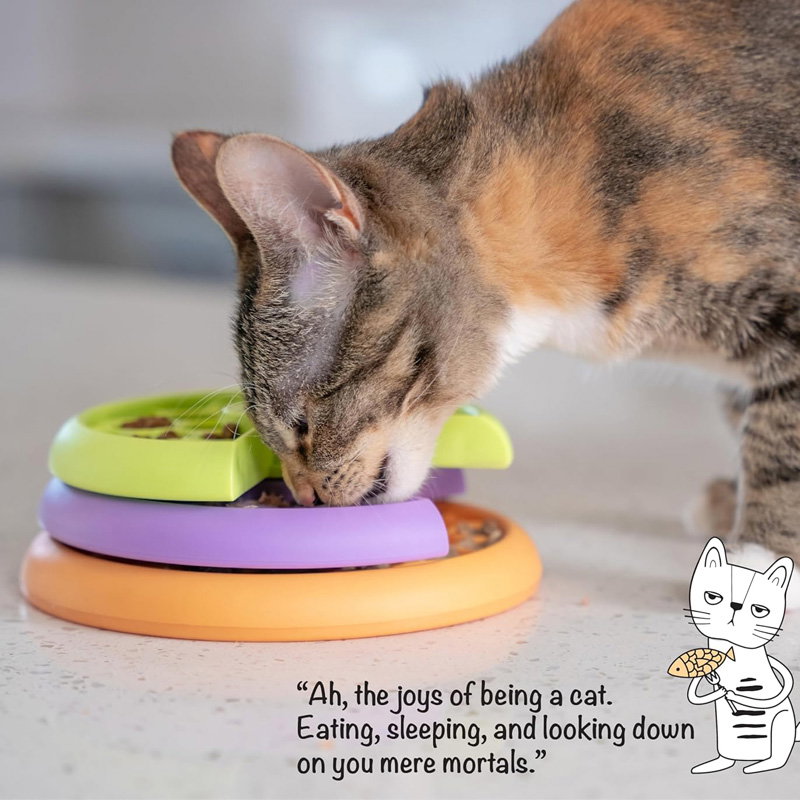 Nina Ottosson Kitty Lickin'layers Likmat 17X17X6 Cm
