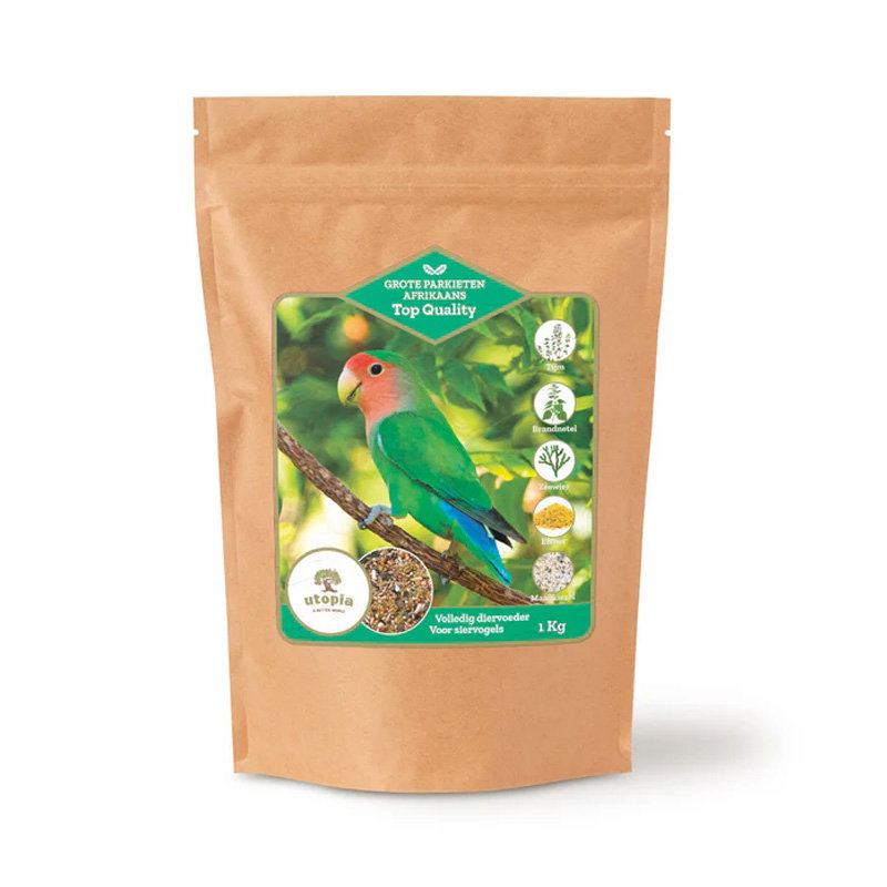 Utopia Grote Parkieten Afrikaans Top Quality 1 Kg