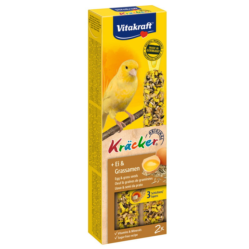 Vitakraft Kanarie Kracker Ei 2 In 1