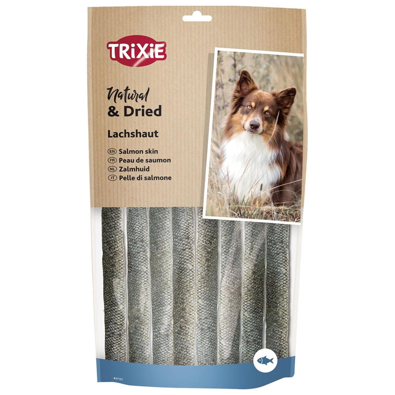 Trixie Zalmhuid Gedroogd 150 Gr