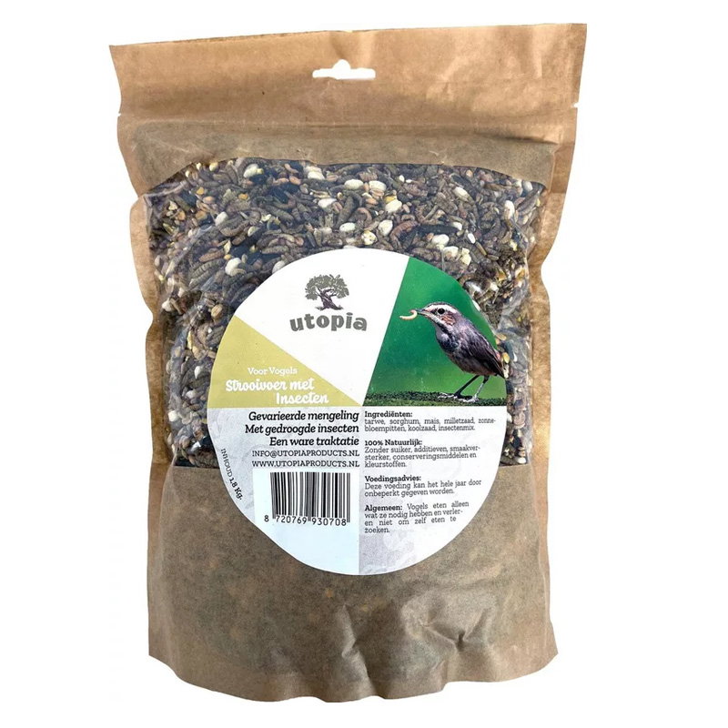 Utopia Strooivoer Met Insecten 1,8 Kg