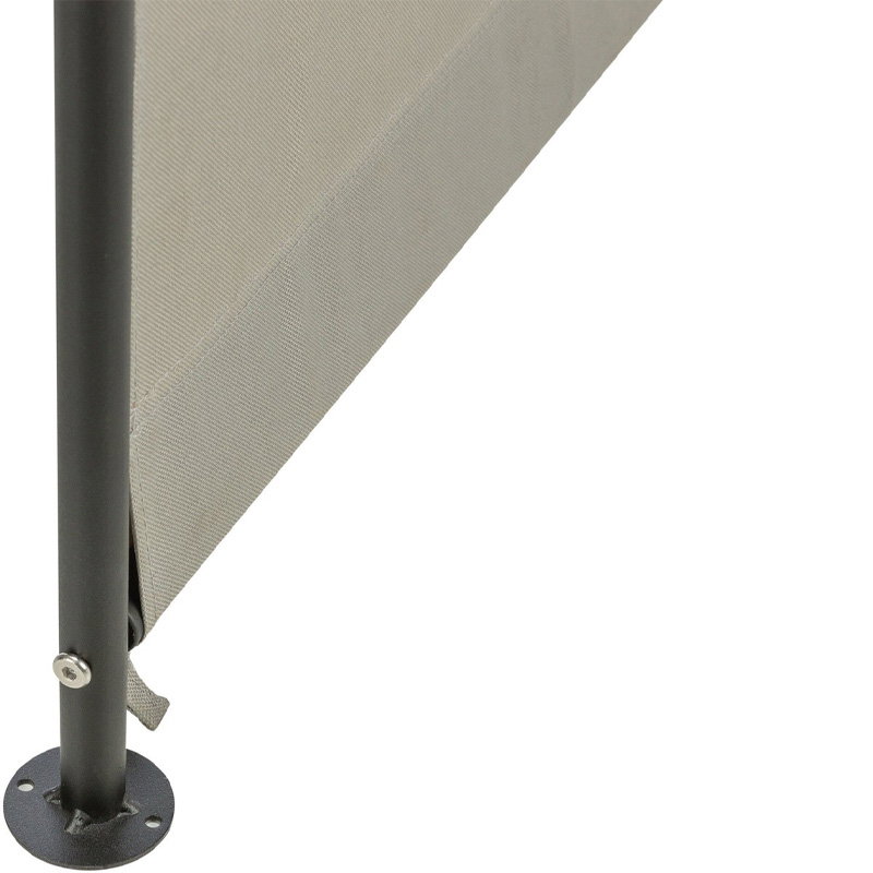 Trixie Overkapping Voor Hondenstretcher Beige / Zwart 90X70X85 Cm