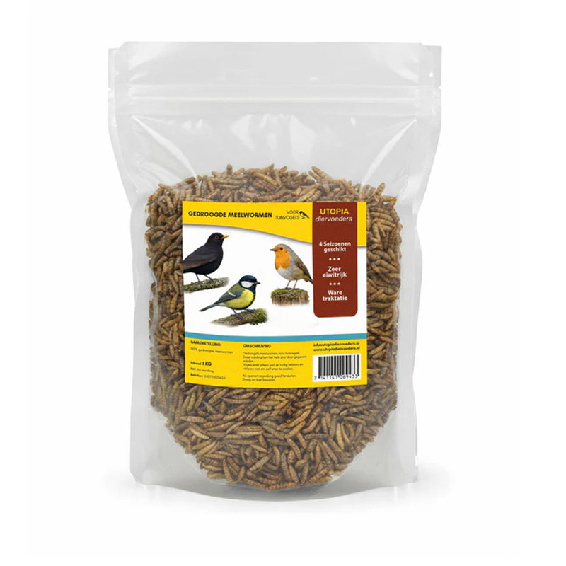 Utopia Meelwormen Voor Tuinvogels 1 Kg
