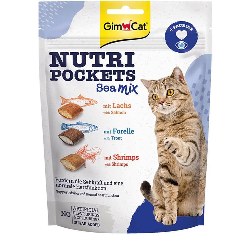 Gimcat Nutri Pockets Sea Mix 150 Gr
