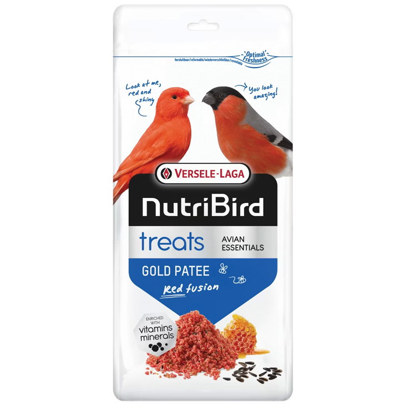 Nutribird Treats Gold Patee Red Fusion 250 Gr