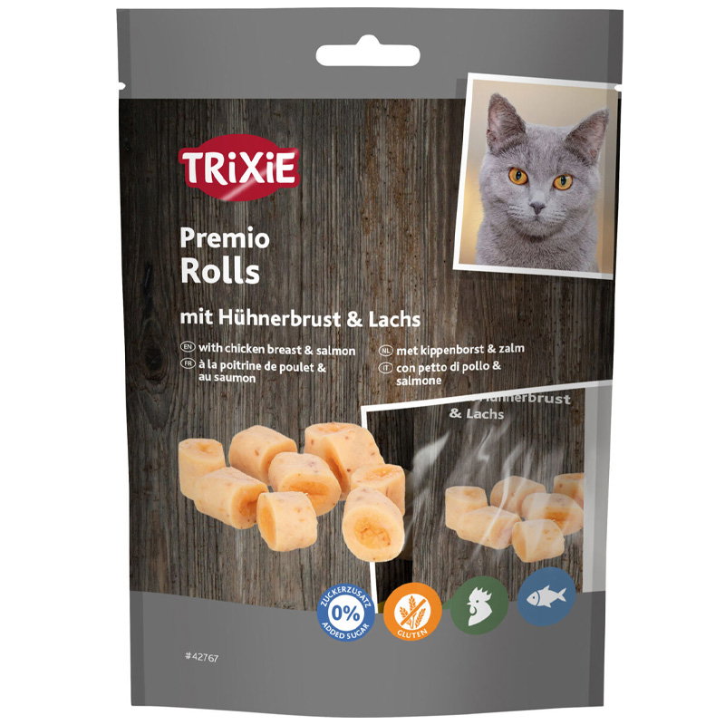 Trixie Premio Rolls Met Kippenborst En Zalm 50 Gr