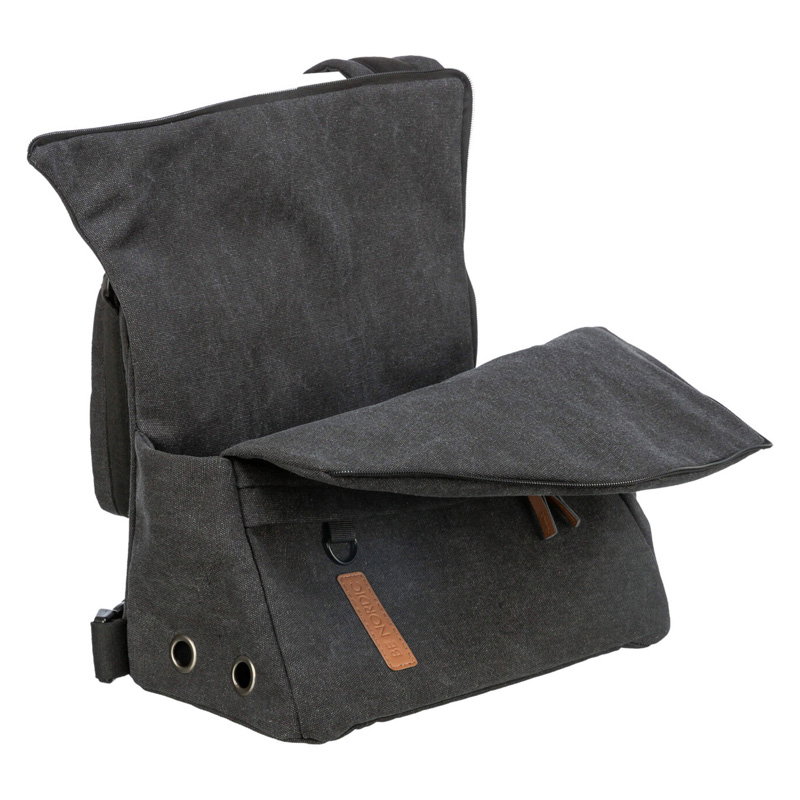 Trixie Be Nordic Hondentas Rugtas Bjorn Zwart 35X20X40 Cm