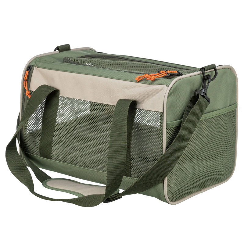 Trixie Tas Marlon Maximaal 7 Kg Beige / Olijfgroen 27X43X27 Cm