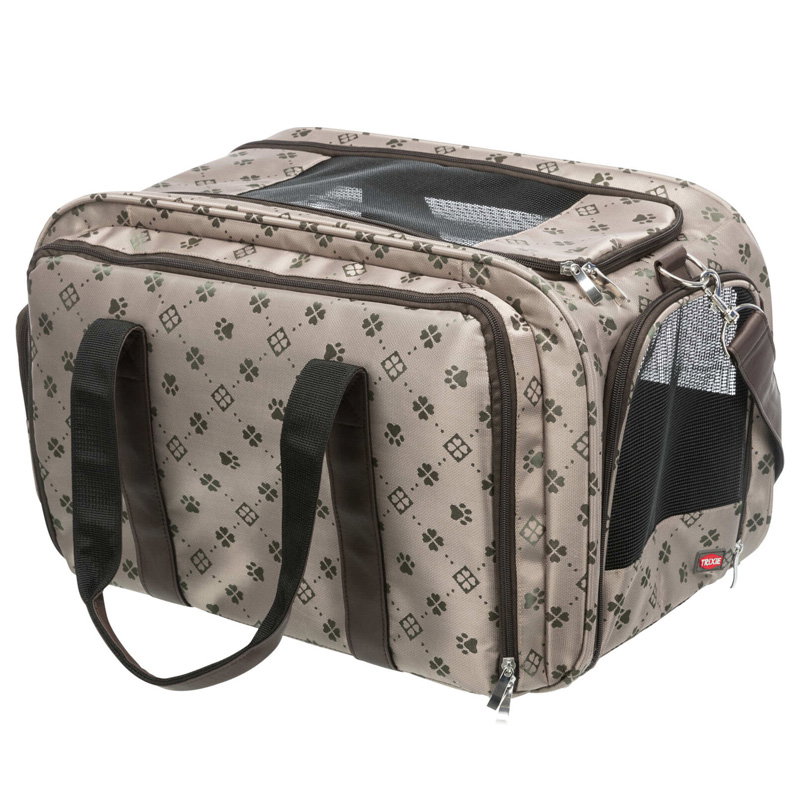 Trixie Draagtas Maxima Beige / Bruin 54X33X32 Cm