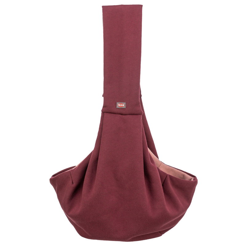 Trixie Hondentas Buikdrager Soft Bordeaux / Roze 60X20X22 Cm
