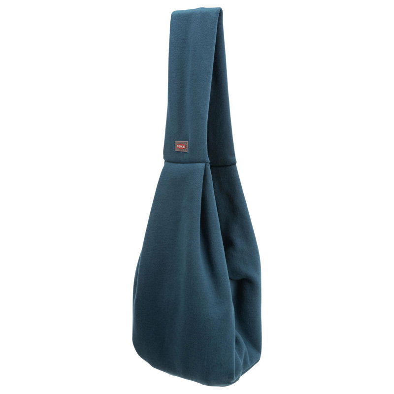 Trixie Draagtas Buikdrager Sling Blauw / Grijs 22X20X60 Cm