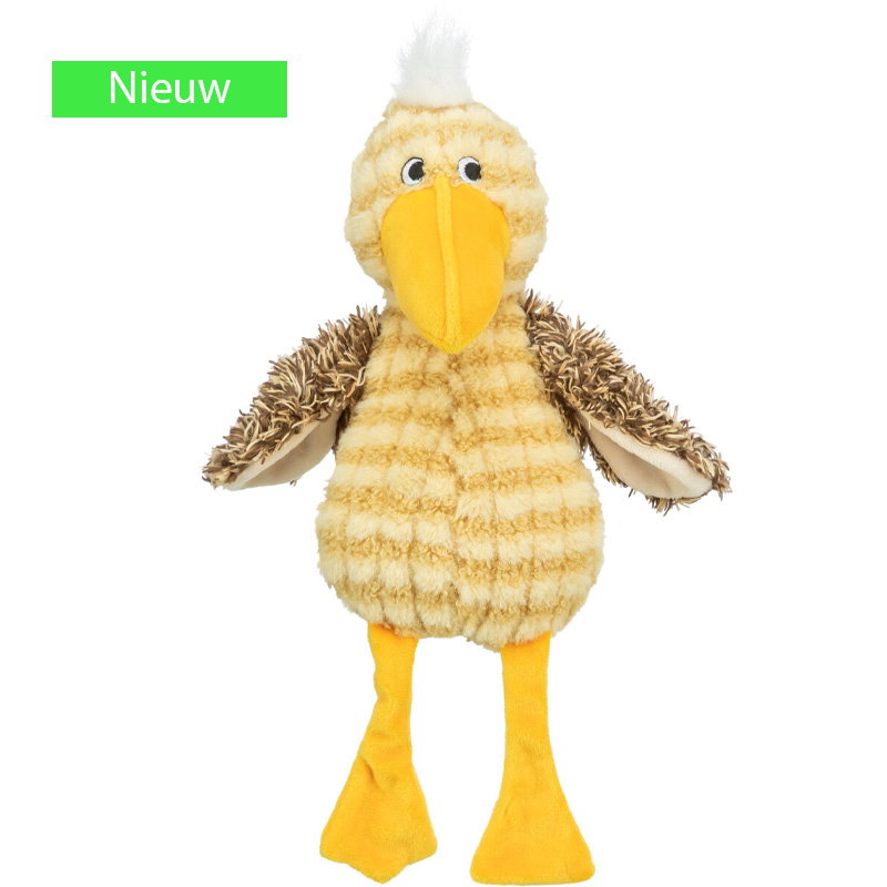 Trixie Vogel Pluche Geel 38 Cm